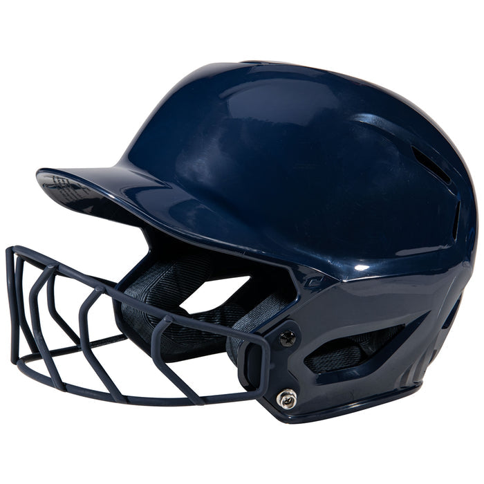 Champro HXE Fastpitch Uncoated Batting Helmet - Navy