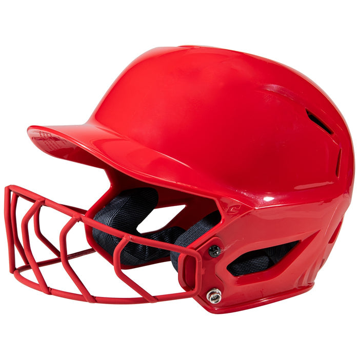 Champro HXE Fastpitch Uncoated Batting Helmet - Scarlet