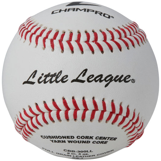 Champro Little League® - Double Cushion Cork Core - Full Grain Leather Cover