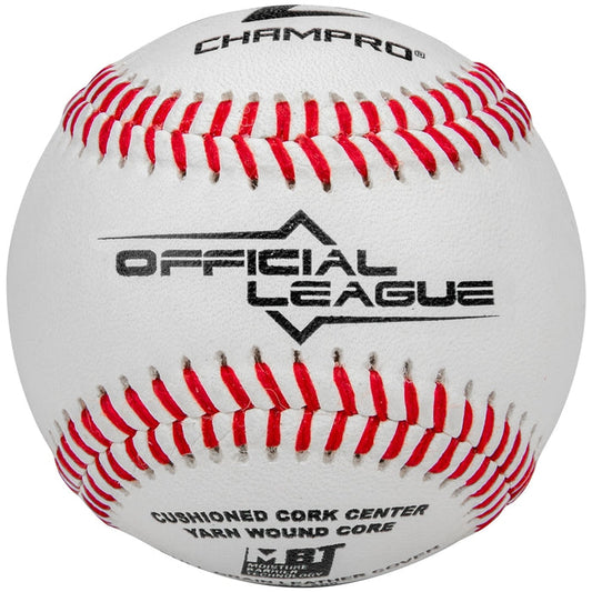 Champro Official League - Double Cushion Cork Core - Full Grain Leather Cover — ASA/USA