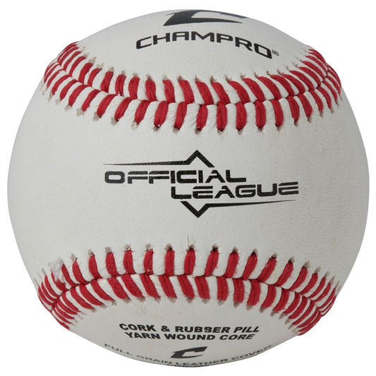 Champro Official League Full Grain Leather; 6-Pack — ASA/USA