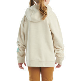 Carhartt child and youth graphic sweatshirt in malt, further view