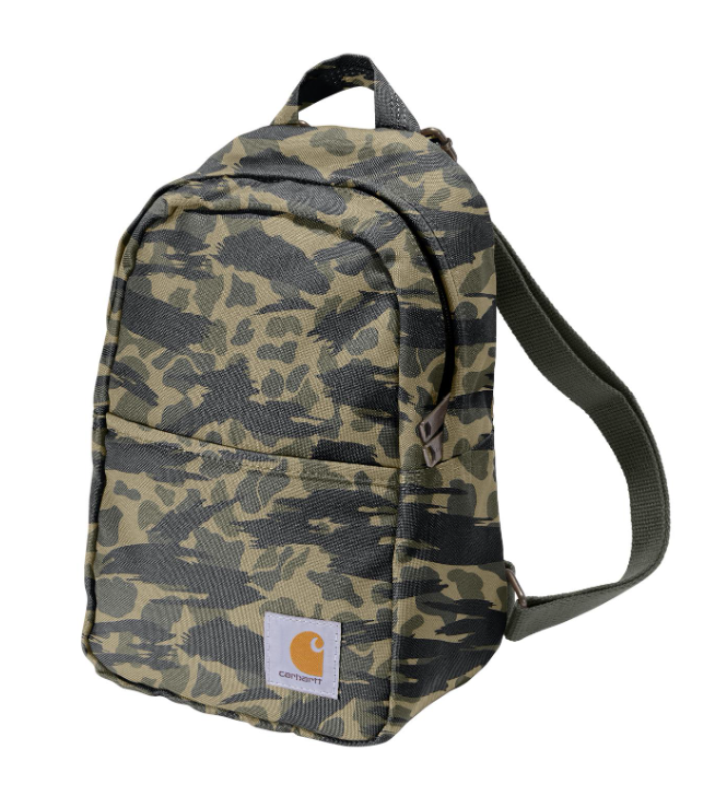 Carhartt classic mini backpack in duck camo
