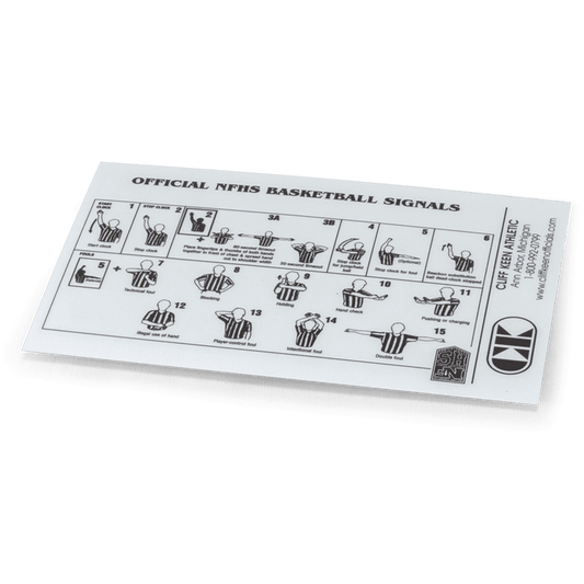 Cliff Keen Basketball Signal Card — Apparel