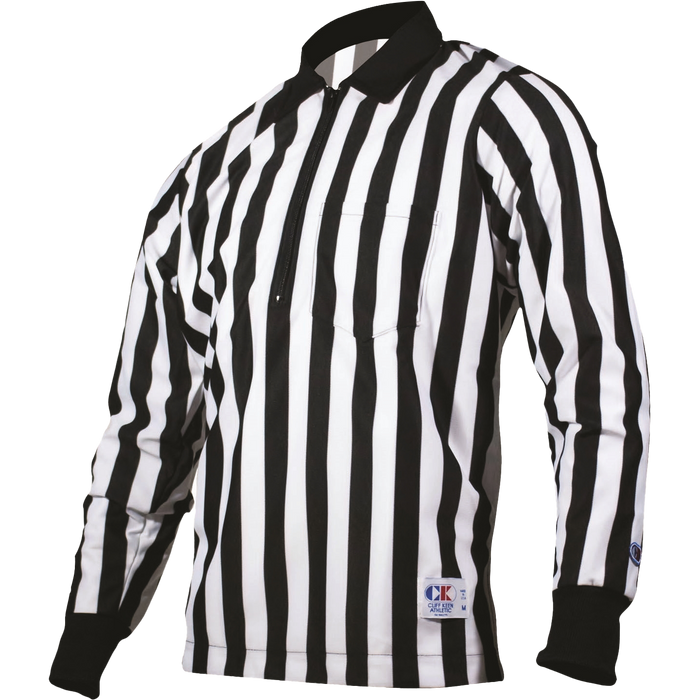 Cliff Keen Custom Sublimated LS WeatherSlayer Football Officials Shirt — Officials Gear