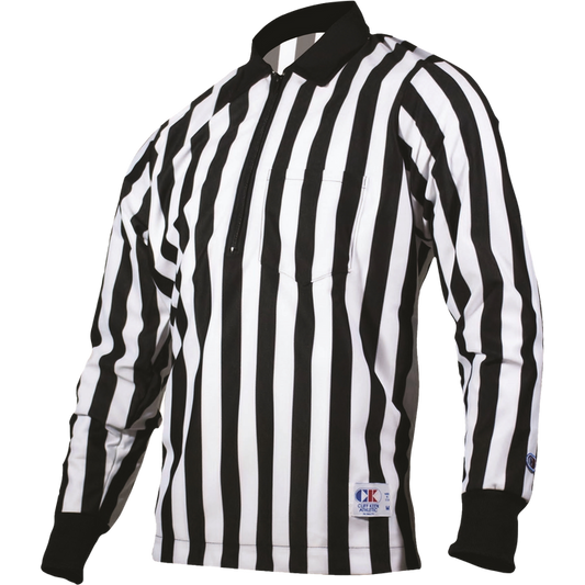 Cliff Keen Custom Sublimated LS WeatherSlayer Football Officials Shirt — Officials Gear