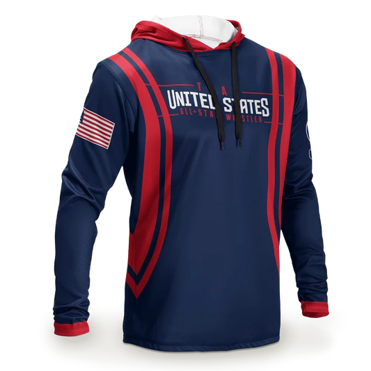 Cliff Keen Sublimated Wrestling Hoodie — Apparel