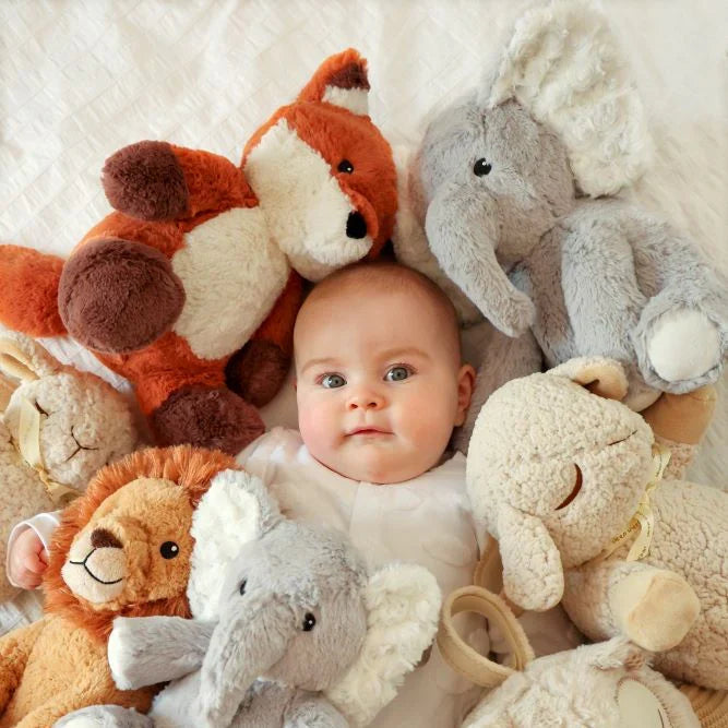 Cloud.b | White Noise Soothing Plush | Elliot the Elephant