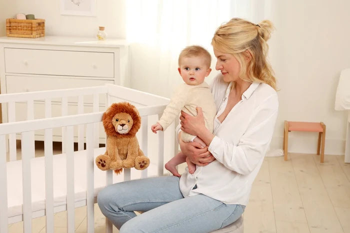 Cloud.b | White Noise Soothing Plush | Lewis Lion (Smart Sensor)