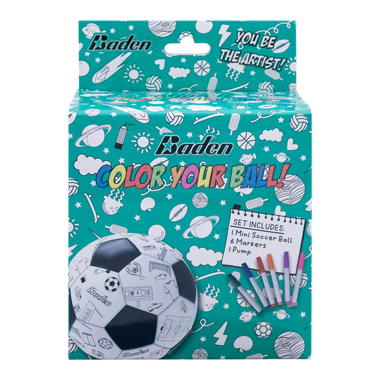 Color Your Own Mini Sports Ball