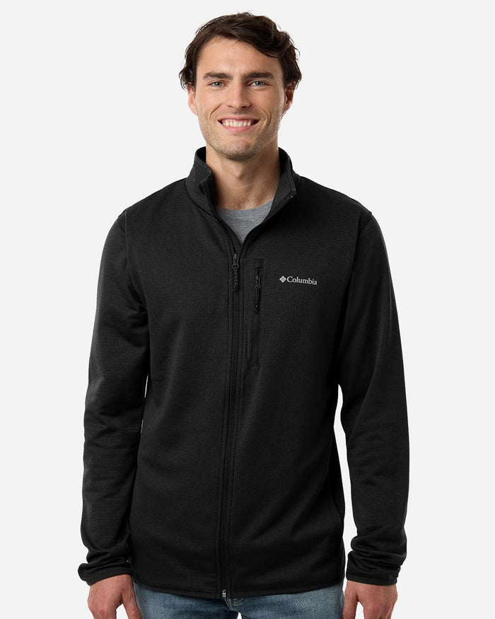 Men's Essential Hike Grid Fleece Full-Zip — Jacket by Columbia (image 2)
