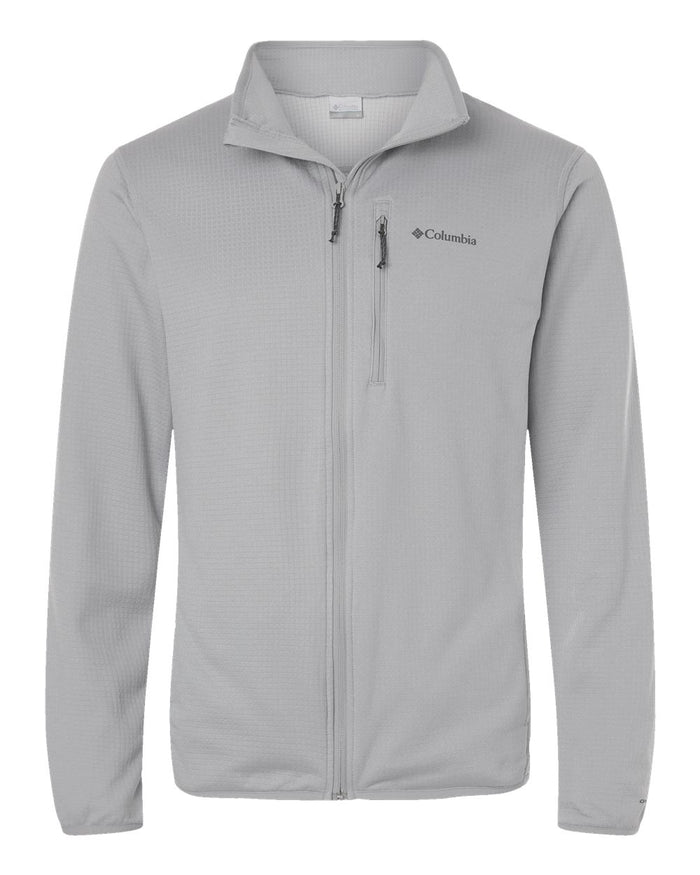 Men's Essential Hike Grid Fleece Full-Zip — Jacket by Columbia (image 7)