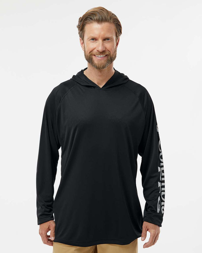 Men's PFG Terminal Tackle Hooded Long Sleeve T-Shirt — Sweatshirt by Columbia (image 2)