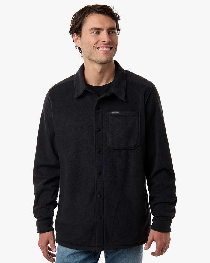 Men's Steens Mountain Solid Shirt Jacket by Columbia (image 2)
