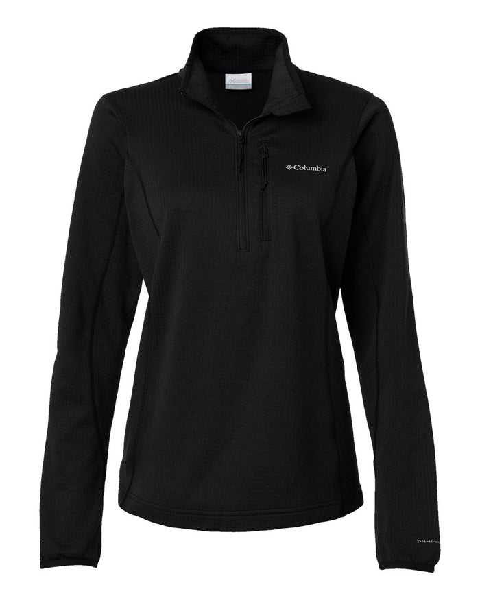 Women's Essential Hike Grid Fleece Half-Zip Pullover by Columbia