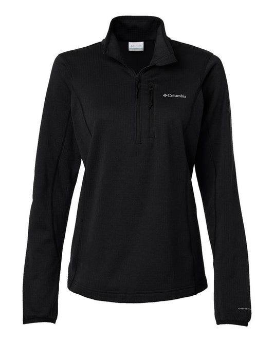 Women's Essential Hike Grid Fleece Half-Zip Pullover by Columbia