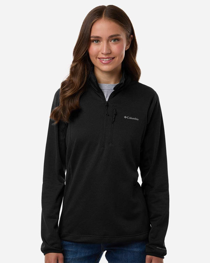 Women's Essential Hike Grid Fleece Half-Zip Pullover by Columbia (image 2)