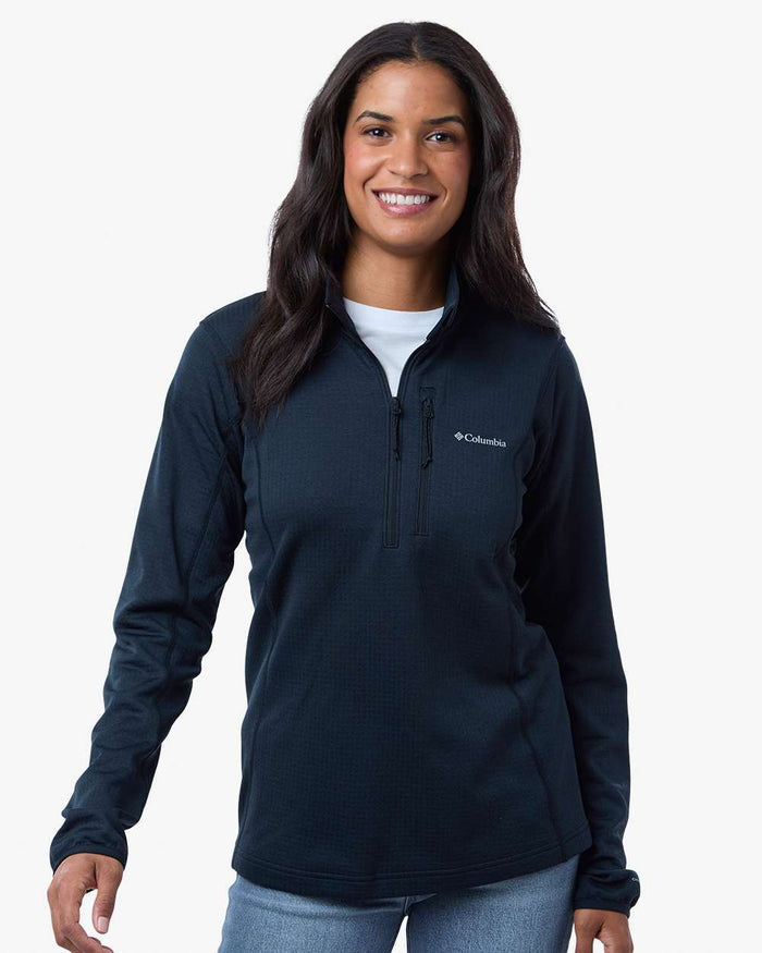 Women's Essential Hike Grid Fleece Half-Zip Pullover by Columbia (image 5)