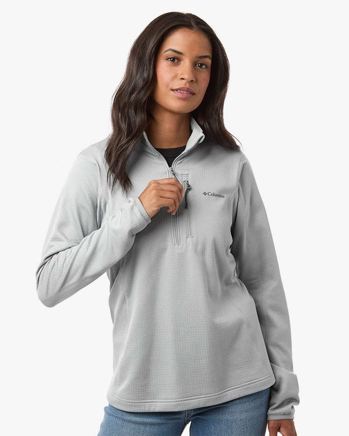 Women's Essential Hike Grid Fleece Half-Zip Pullover by Columbia (image 8)