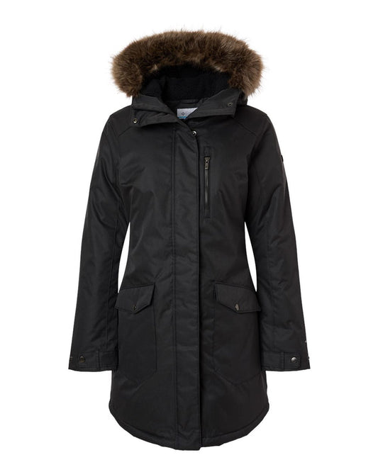 Women's Suttle Mountain Long Insulated Jacket by Columbia