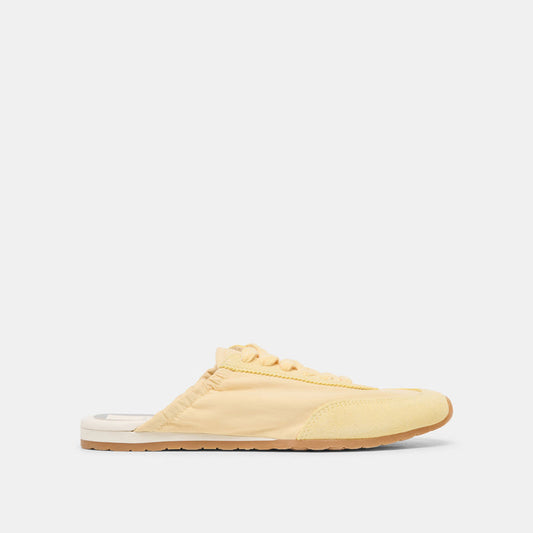 Daris Lt Yellow Nylon Sneakers | Dolce Vita