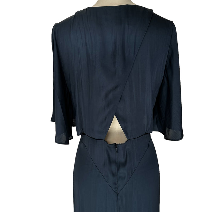 Deep Blue Long Dress - S