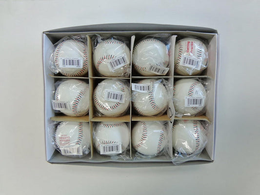 Diamond Pitching Machine Leather Baseball (Dozen) — Baseballs