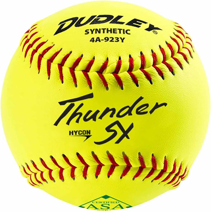 Dudley SB12T USASB 12" Cork Synthetic Slowpitch Softball .44 COR — ASA/USA