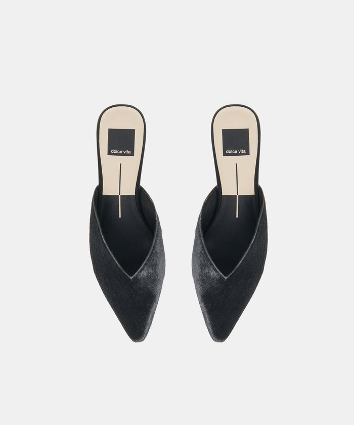 ELM FLATS NERO CALF HAIR