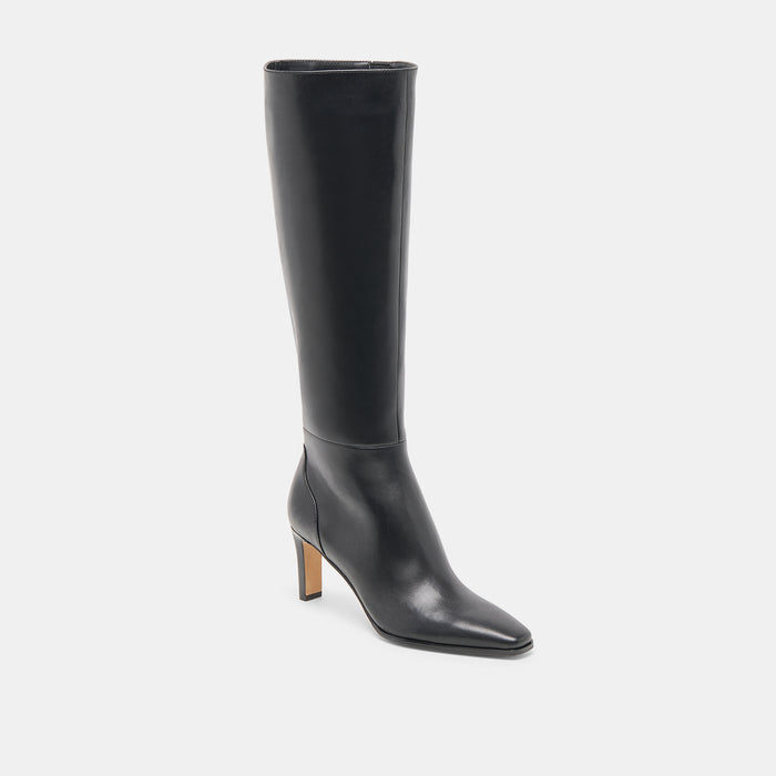 EMMI BOOTS BLACK LEATHER