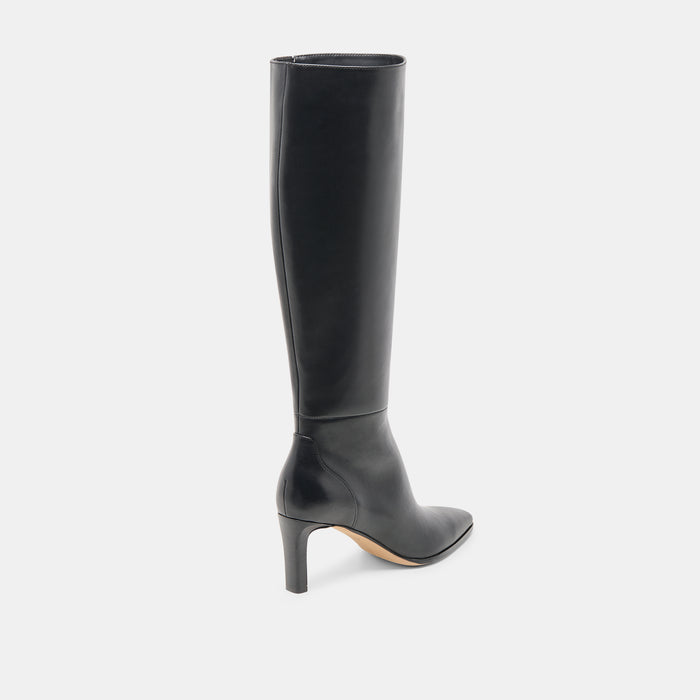 EMMI BOOTS BLACK LEATHER