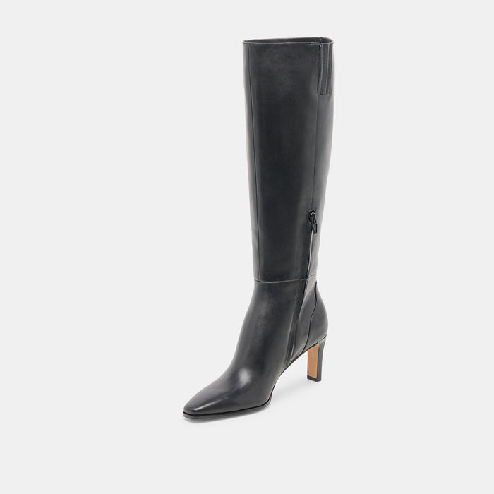 EMMI BOOTS BLACK LEATHER