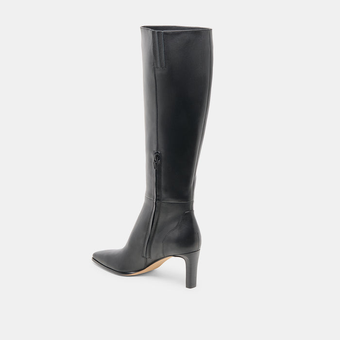 EMMI BOOTS BLACK LEATHER