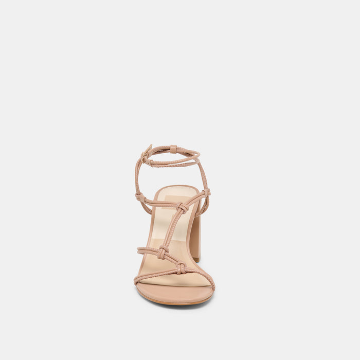 FIZZY HEELS LT TAN LEATHER