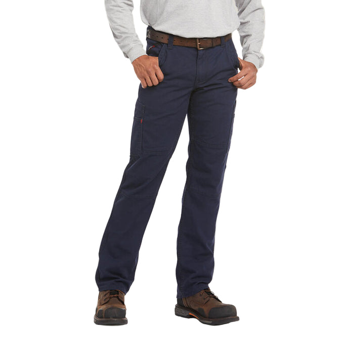 FR M5 Stretch DuraLight Canvas Stackable Straight Leg Pant - Navy