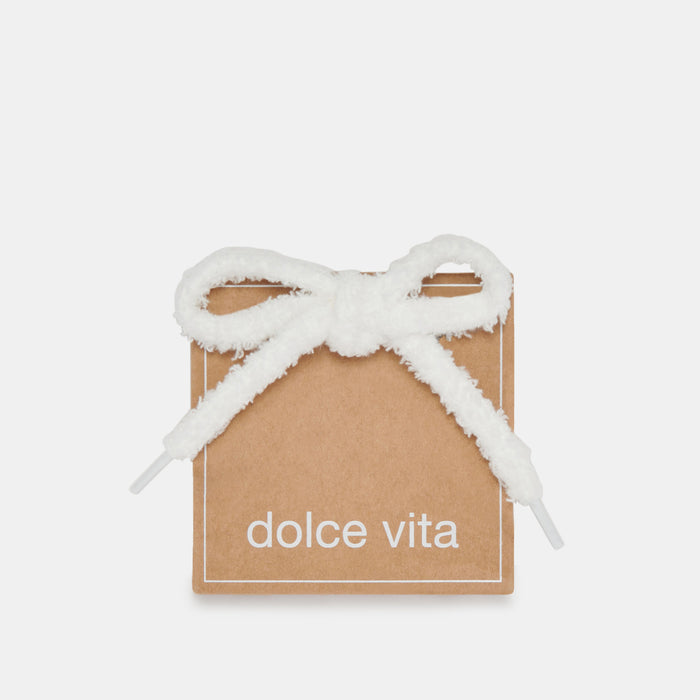 FUZZY LACE WHITE