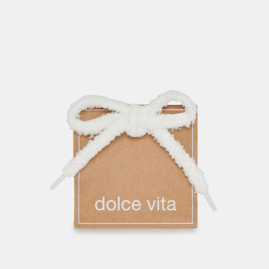 FUZZY LACE WHITE