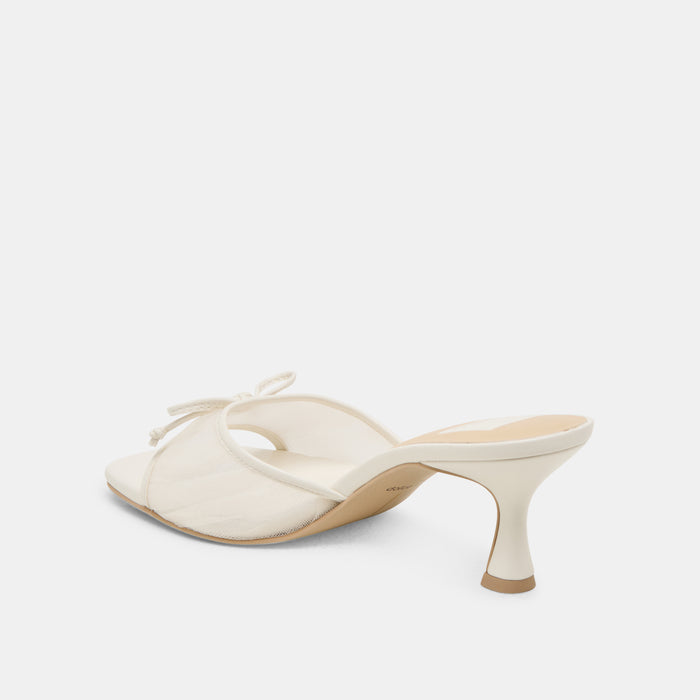 GALEN HEELS WHITE TULLE