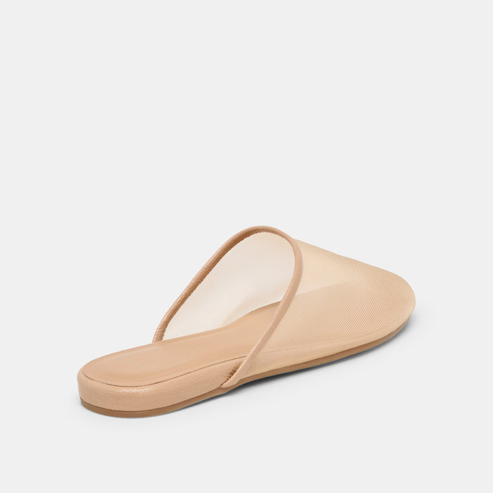 GENI FLATS LT TAN MESH