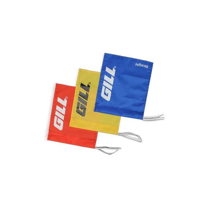 Gill Cross Country Directional Flag Pole; Red; Left Turn — Start/Finish Equipment