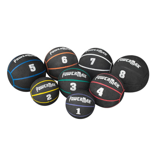 Gill Powermax Rubber Med Ball; 6.5" Dia — Core Strength