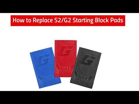 Gill S2 Starting Block; Royal Blue — Starting Blocks & Carts (image 2)