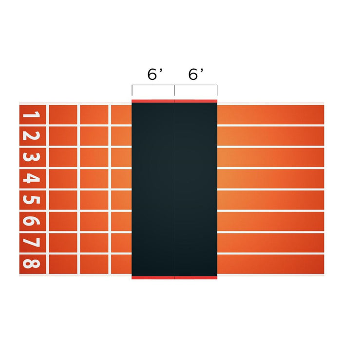 Gill Track Armor; 6' Wide; Charcoal — Crossover Zone (image 3)