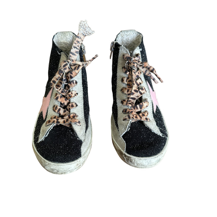 Glitters High-Top Sneakers - 28