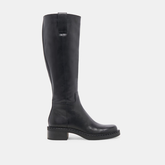 Glory H2O Waterproof Black Leather Boots | Dolce Vita