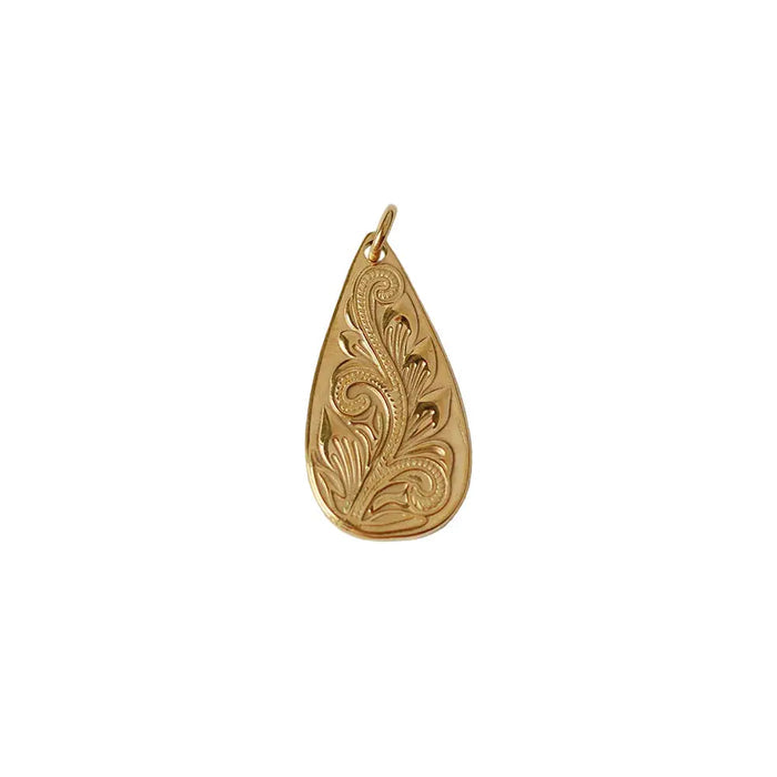 Gold Plated Roman Coin Portrait Pendant, Antique Style Charm, No Chain Crushes.