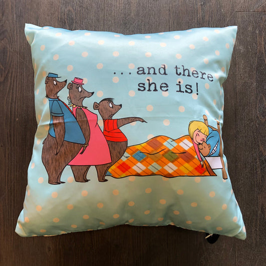Goldilocks and the Three Bears Pillow