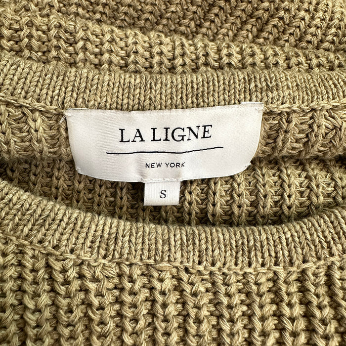 Green Knit Sweater - S