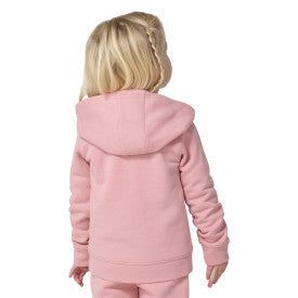 Carhartt infant and toddler half-zip sweatshirt in rosette, alternate product view