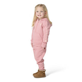 Infant/Toddler Long-Sleeve Half-Zip Sweatshirt - Rosette